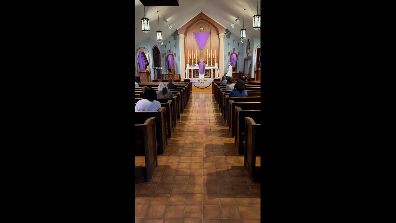 The Bishop's First Mass at the Main Altar - 3/23/24