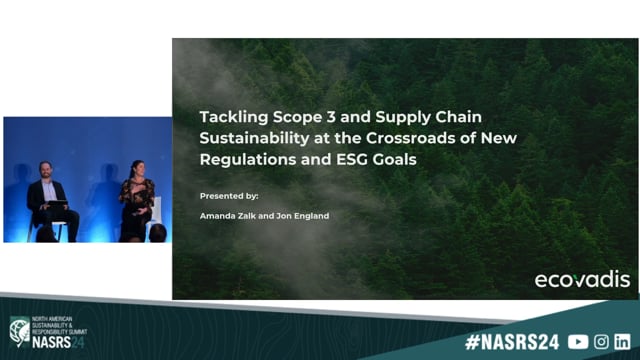 Tackling Scope 3 and Supply Chain Sustainability at the Crossroads of New Regulations and ESG Goals