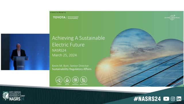 Achieving a Sustainable Electric Future