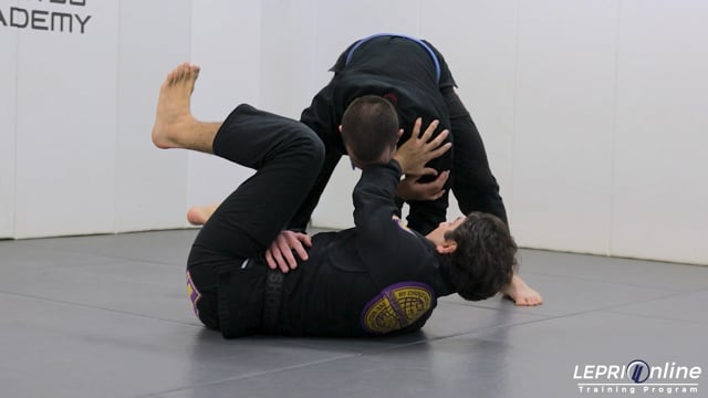 Knee On Belly Escape to Back Take  to Collar Choke or Armbar