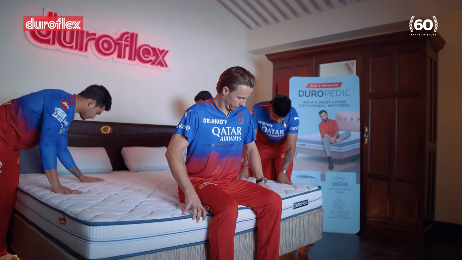 Duroflex is RCB s Choice