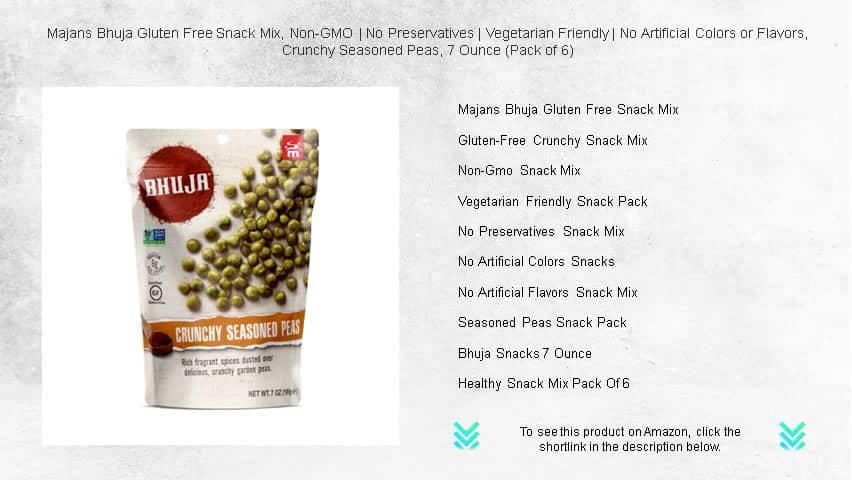 Majans Bhuja Gluten Free Snack Mix, Non-GMO | No Preservatives ...