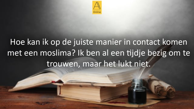 In contact komen met een vrouw