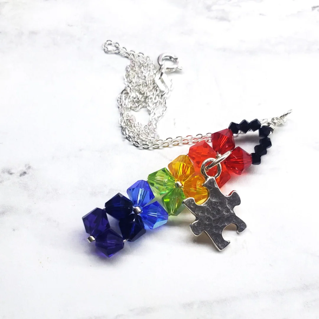 Autism Awareness Rainbow Necklace on Vimeo