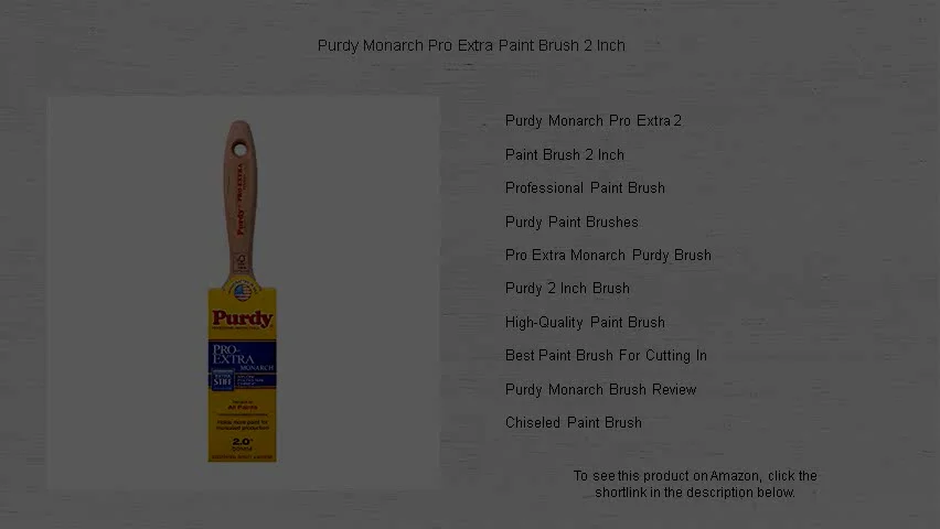 Purdy Monarch Pro Extra Brush 2 Inch