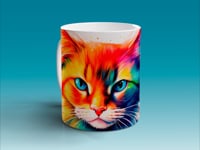 Color Cats: Katze Cooper - Tasse