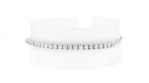 2.00 ct. t.w. Lab-Grown Diamond Bolo Bracelet in Sterling Silver