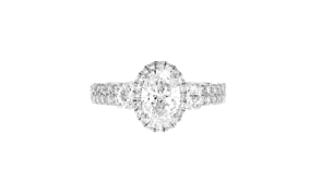2.10 ct. t.w. Lab-Grown Diamond Ring in 14kt White Gold