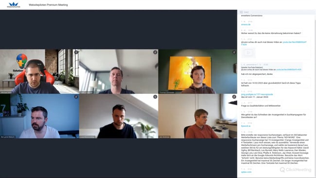 DSGVO-Banner Tipps, Erweiterte Conversions, Qualitätsfaktor Landingpage, Platzhalter Keywords & Anzeigentexte für Dienstleister mit Michael Klein vom 08.04.24