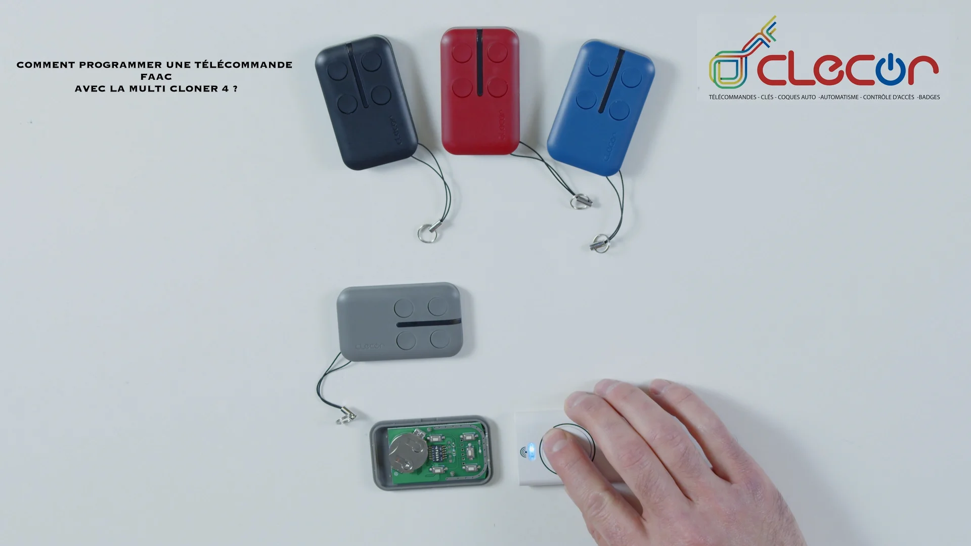 Comment programmer une FAAC sur la Multi Cloner 4?