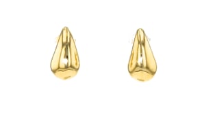 14kt Yellow Gold Small Teardrop Earrings