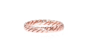 14kt Rose Gold Twisted Ring