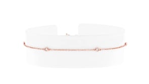 10 ct. t.w. Diamond Station Bracelet in 14kt Rose Gold