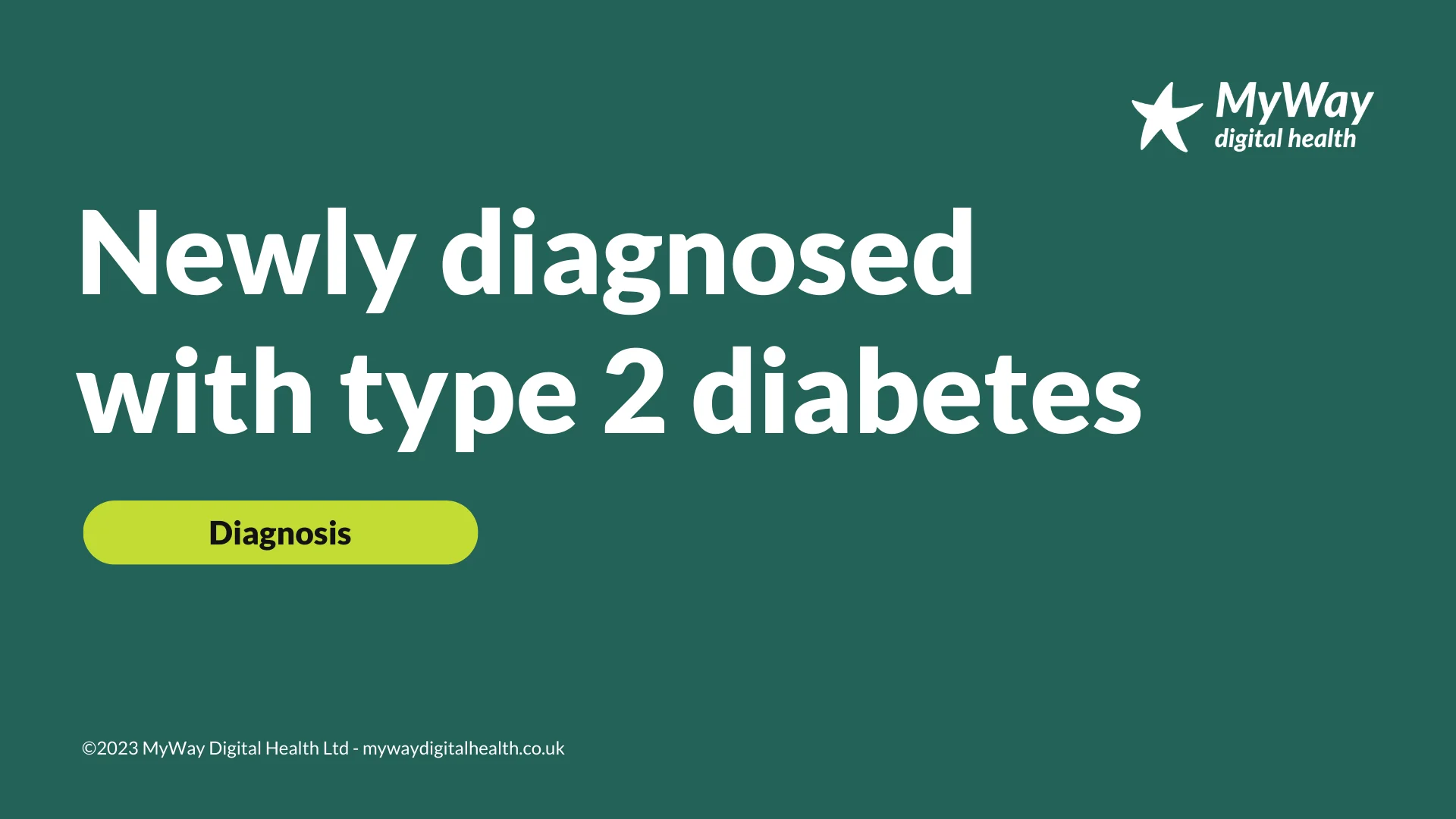 Newly Diagnosed with Type 20 Diabetes