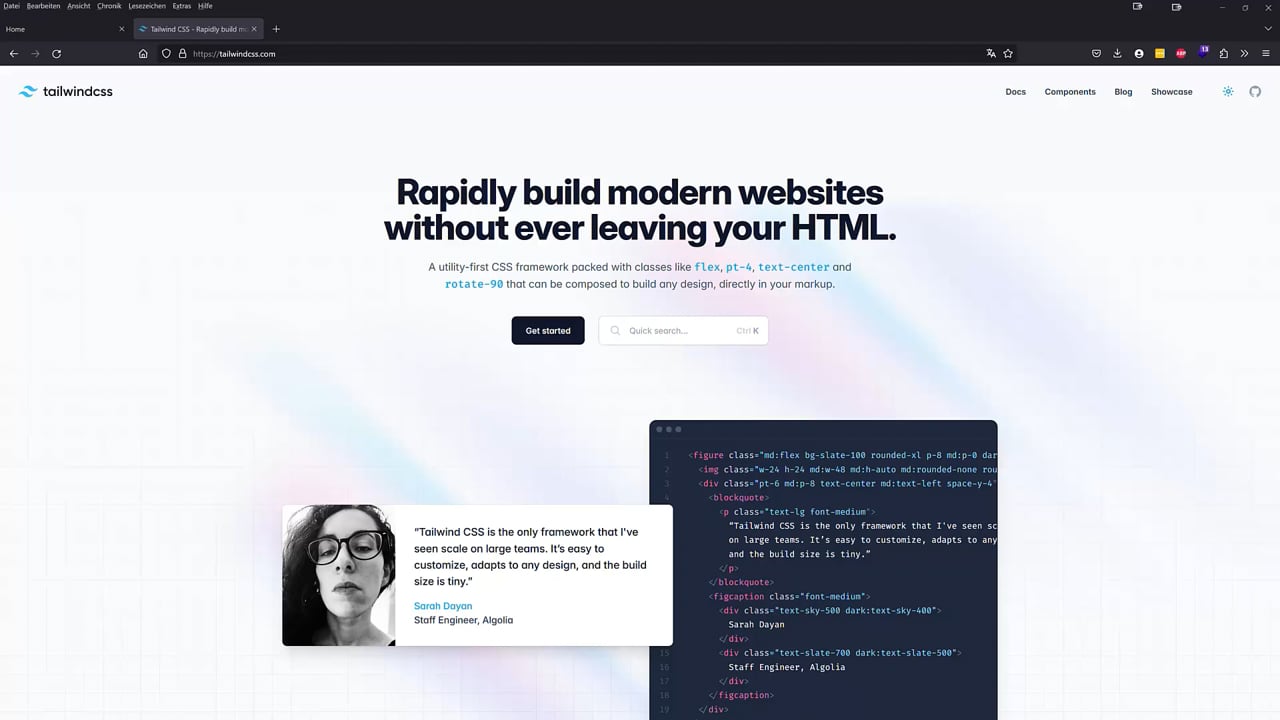 Adaugare Tailwind pentru design frumos si responsive