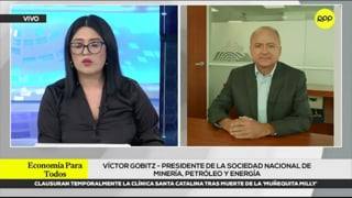 Entrevista a Víctor Gobitz en RPP TV Noticias