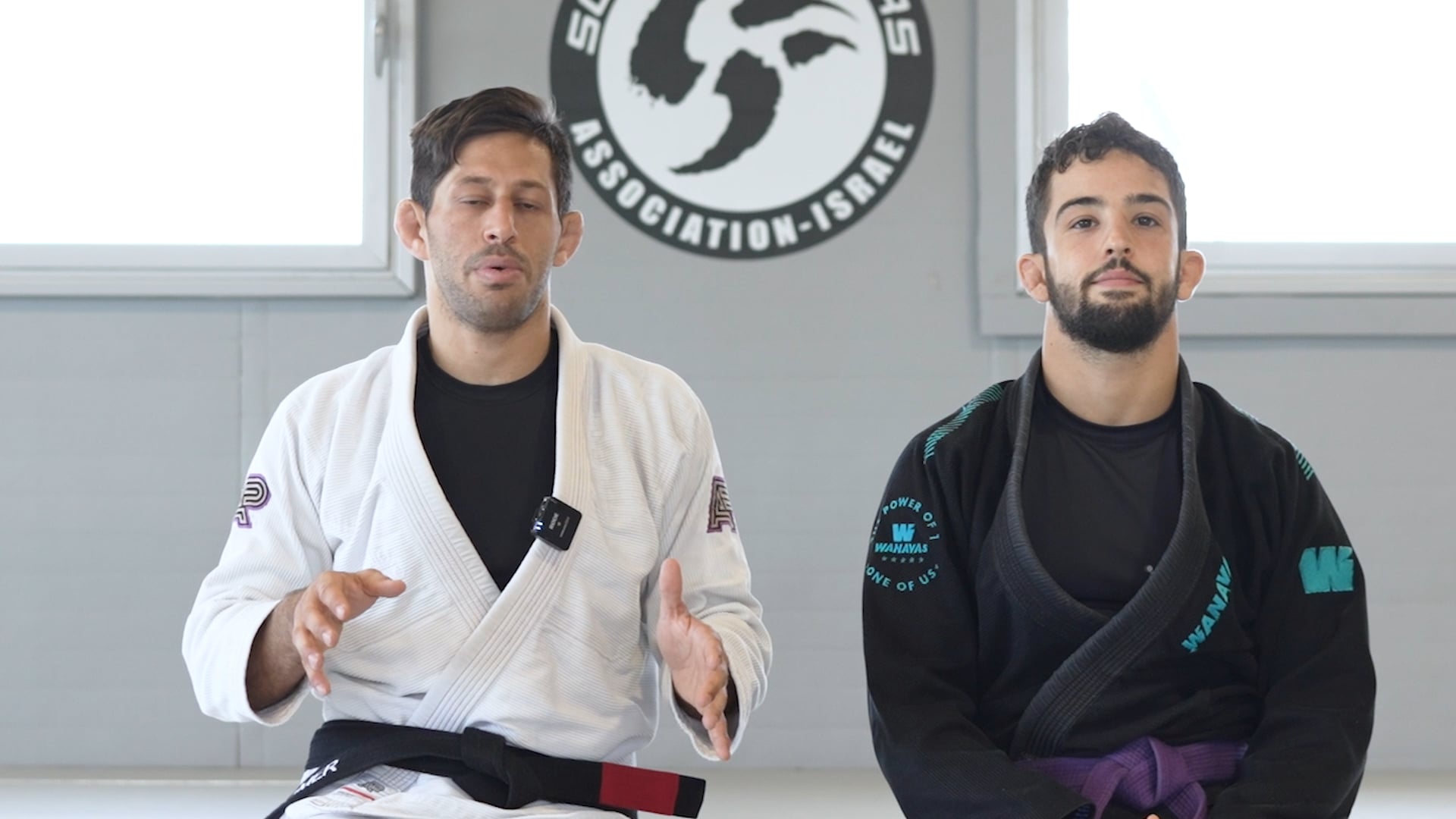 Warm up Guard passing open hand drill