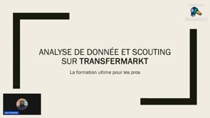 Masterclass : Analyse de donnée et scouting sur Transfermarkt