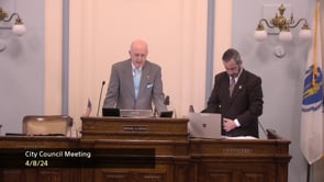 City Council Meeting April 8th, 2024
