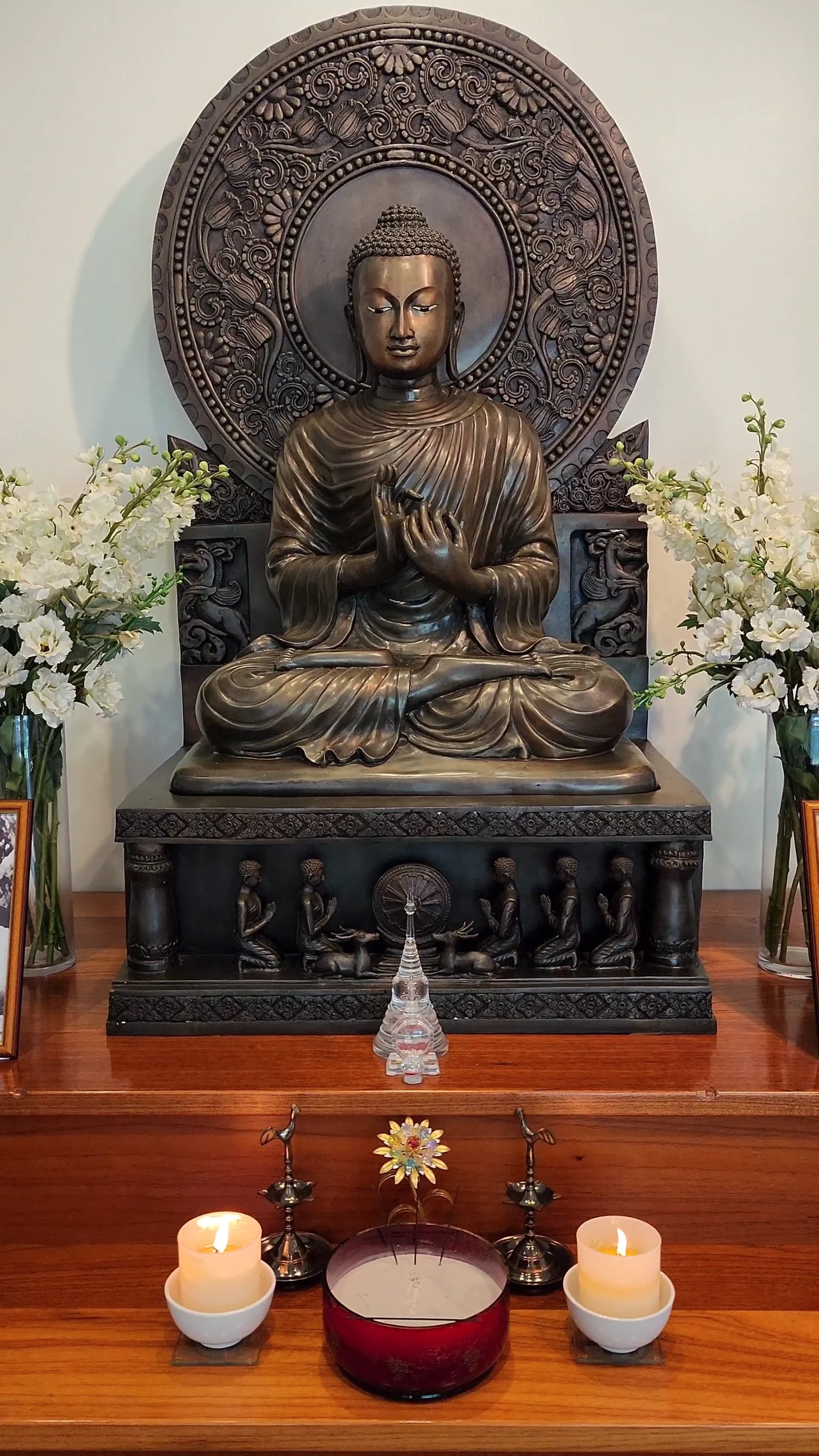 Dhamma Hall at Dhammagiri | Shrine Room | Meditation Hall | Buddhist ...