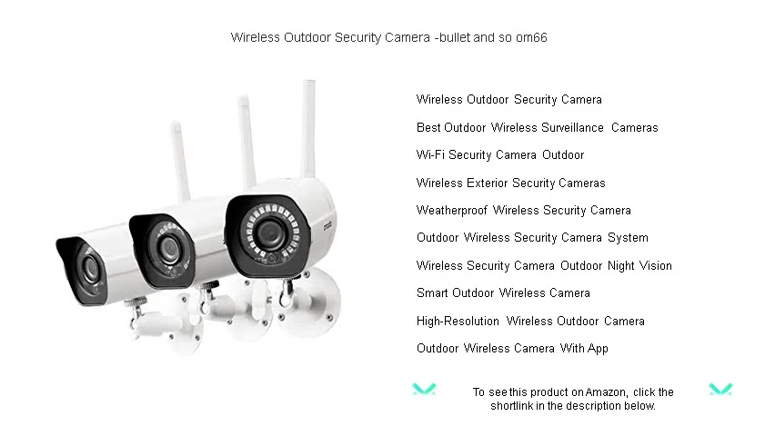 Wireless Outdoor Security Camera -bullet and so om66 on Vimeo