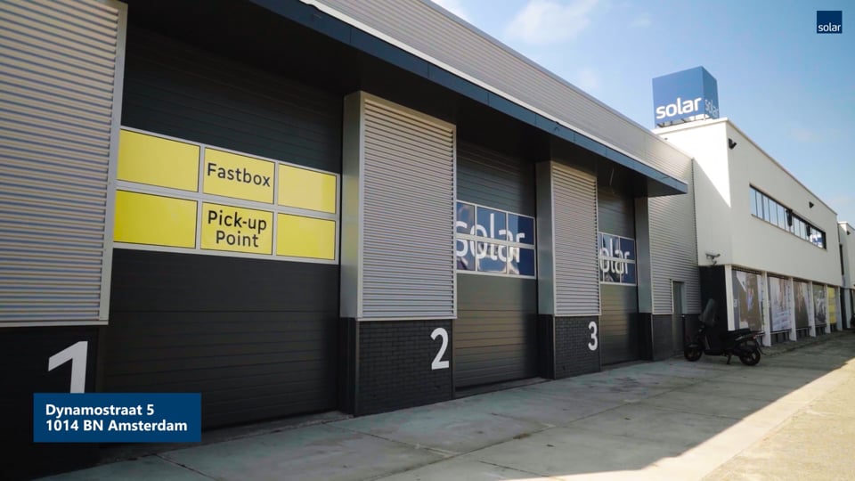 Video afspelen "Promotiefilm | Solar Nederland - Solar Service Center Amsterdam (2021)"