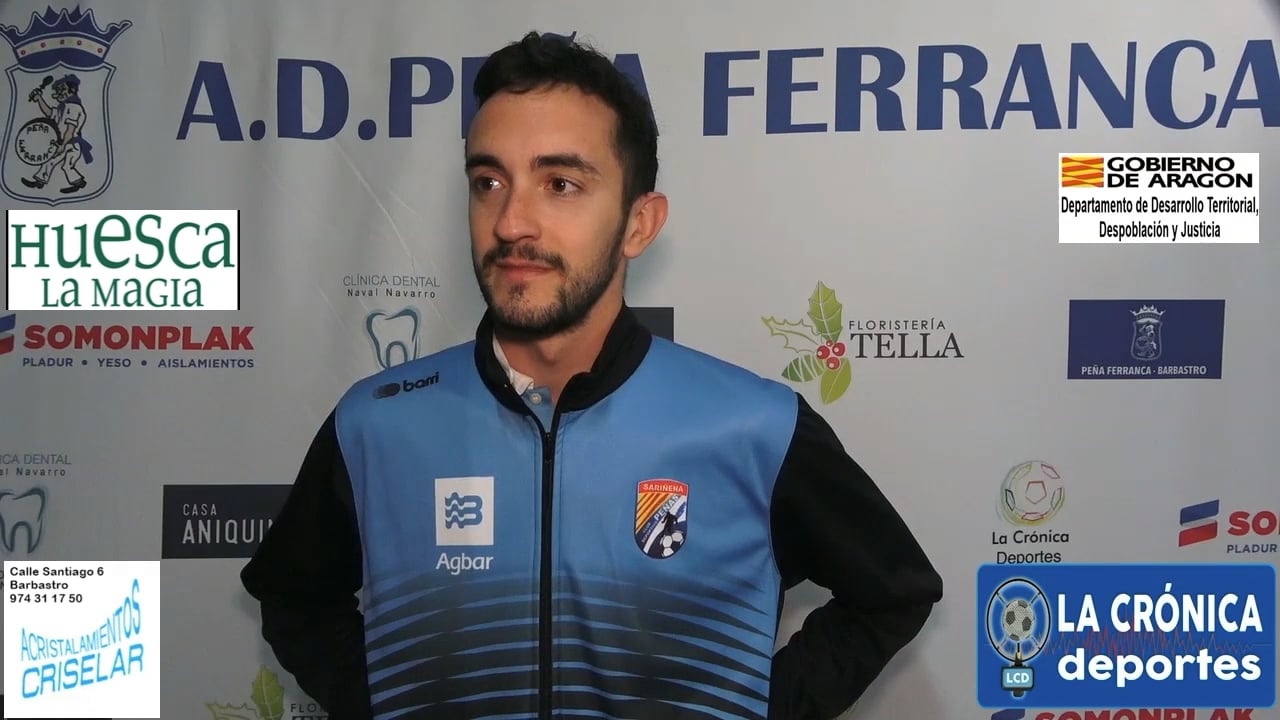 VÍCTOR CLAVERÍA (Jugador P Sariñena) Peña Ferranca Tella 5-1 Peñas Sariñena / Jor. 27 / Primera Regional Gr 2