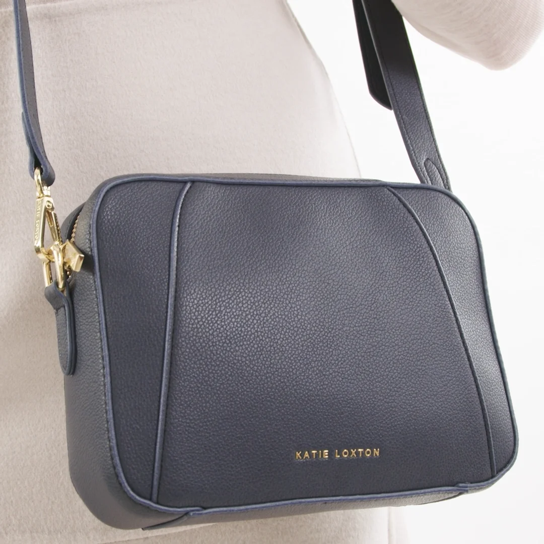Hana Slate Crossbody Bag | Vegan Leather | Katie Loxton USA