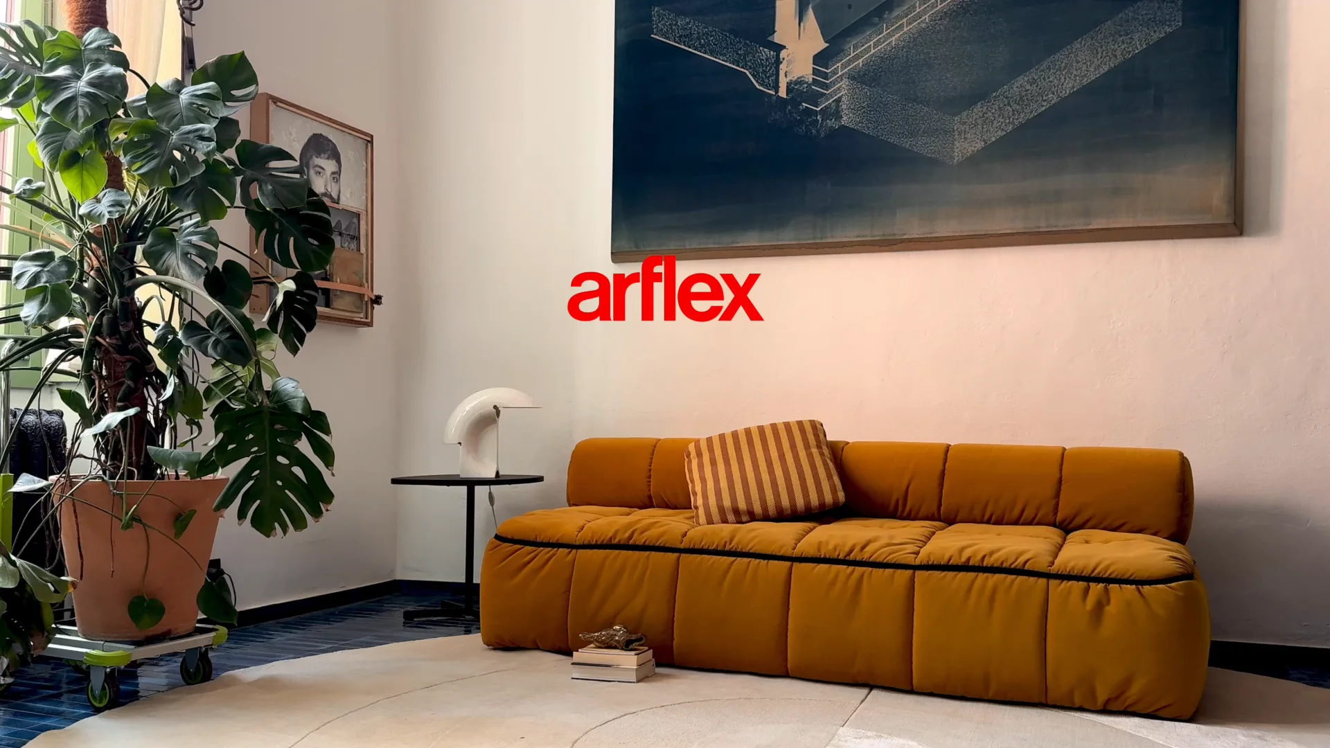 arflex-Strips sofa-bed design Cini Boeri | Arflex
