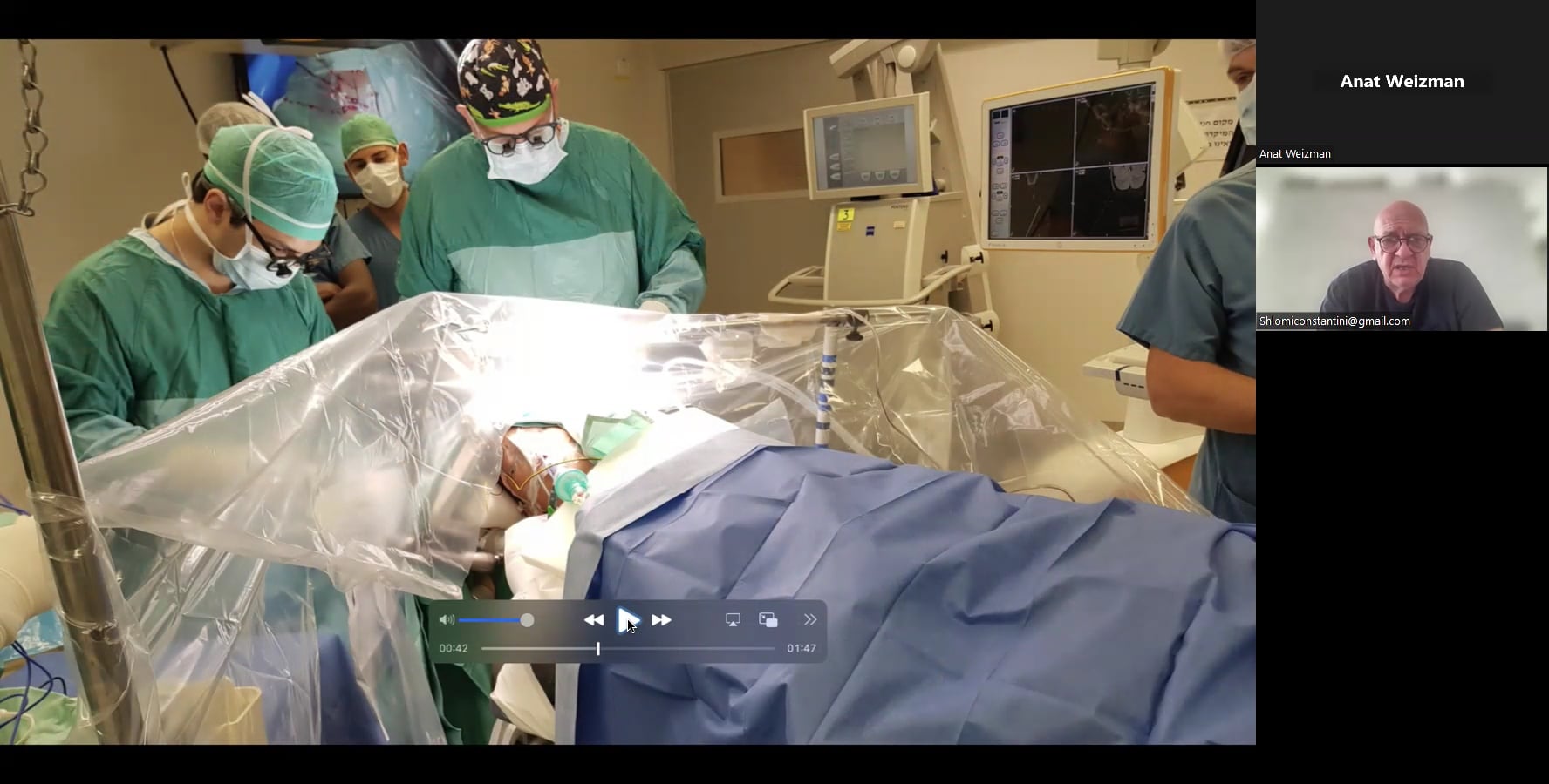 Awake Craniotomy for a Left Frontal Glial Tumor