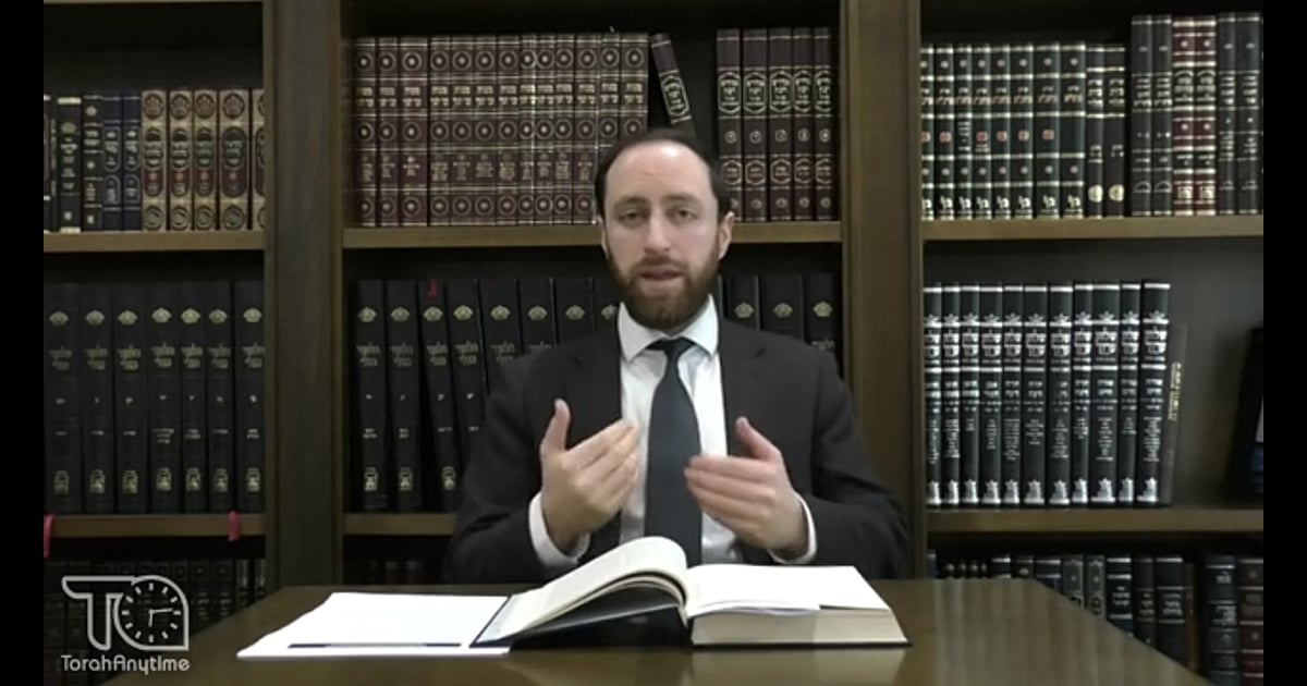 R' Dov Tepler Medicine on Pesach Tums, Toothpaste, and Prenatals