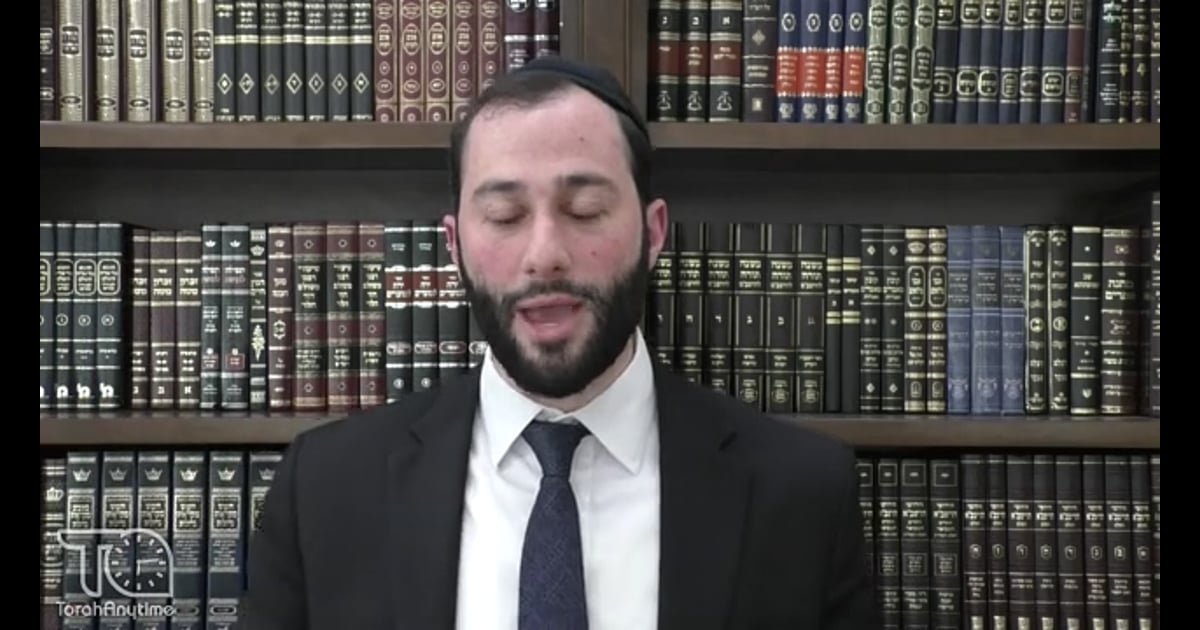 R' Avrohom Ebstein | Maggid Part 1: Eye Opening Meshalim Explaining The ...