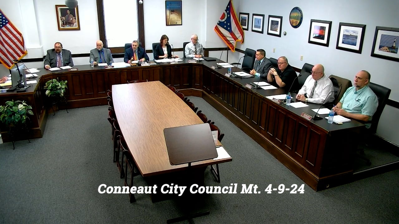 Conneaut City Council 4-9-24 On Vimeo