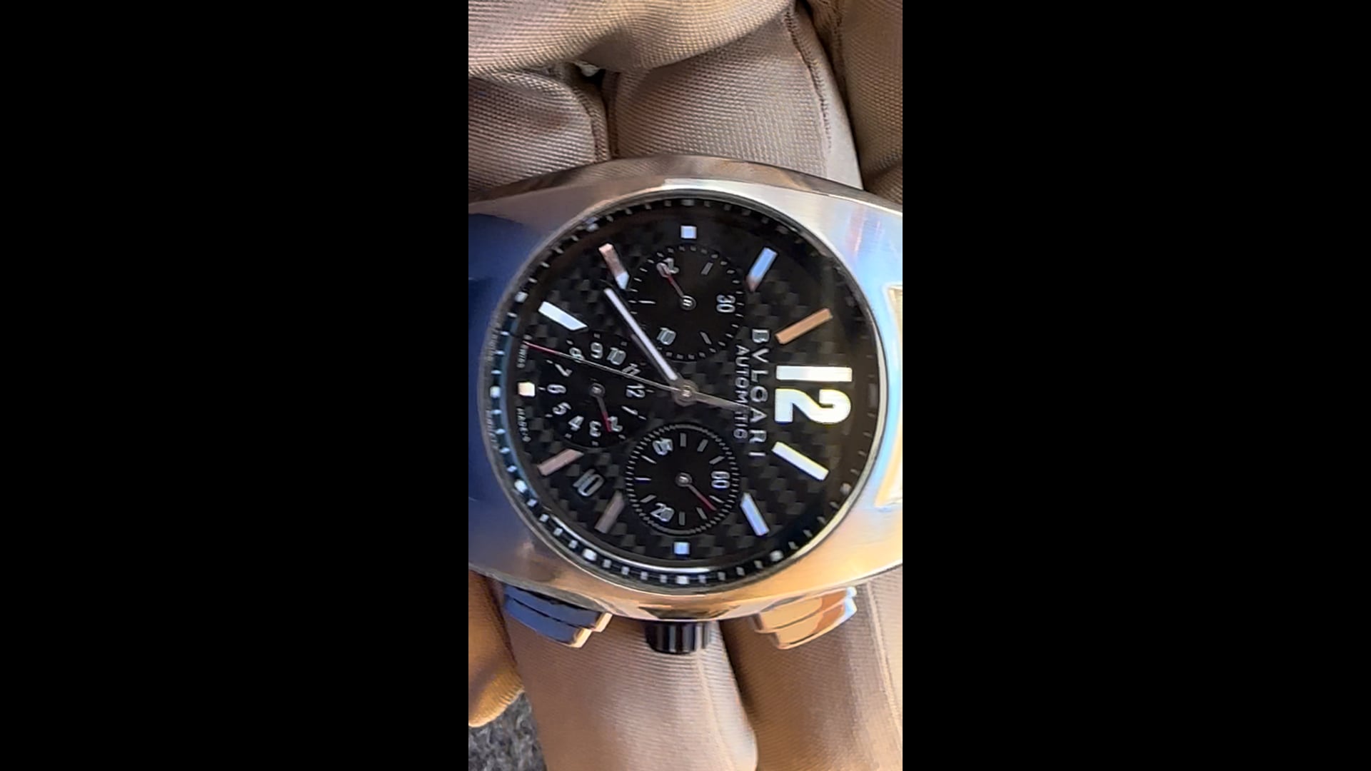 Bulgari Ergon Chronograph Automatic ref EG40SCH Watch For 
