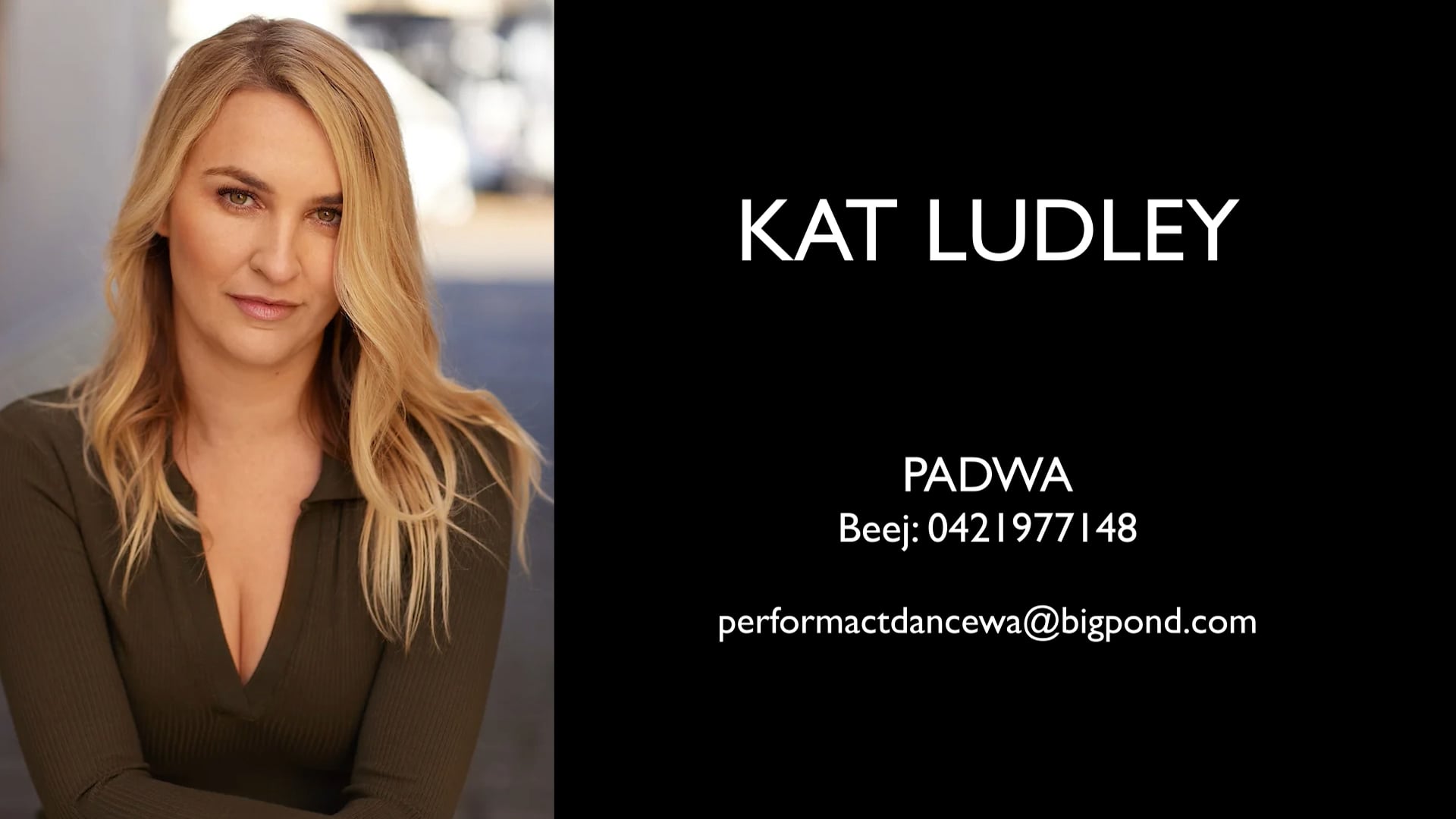 KAT LUDLEY 2024 Showreel
