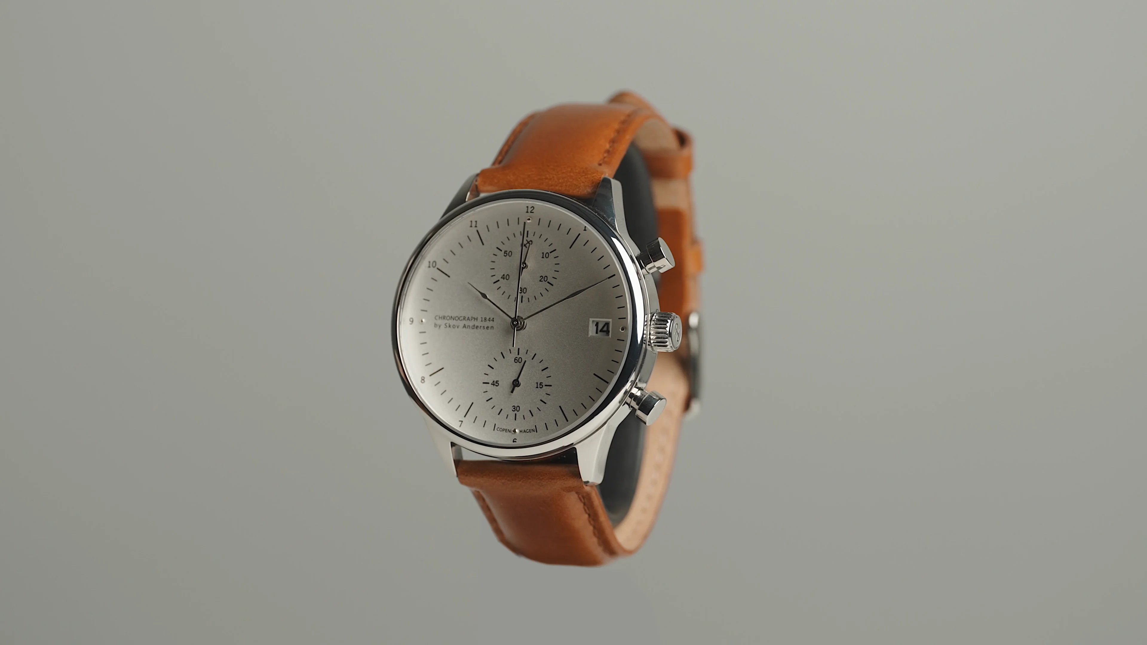 1844 Chronograph, Steel / White | 日本までの配送無料 1844 Chronograph, Steel / White | 日本までの配送無料