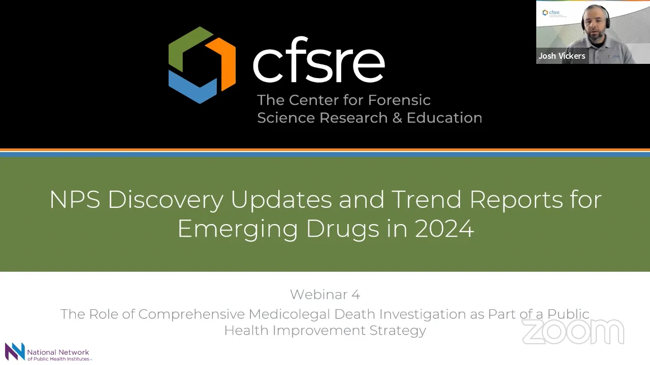 Webinar 4 - NPS Discovery Updates and Trend Reports for Emerging Drugs ...