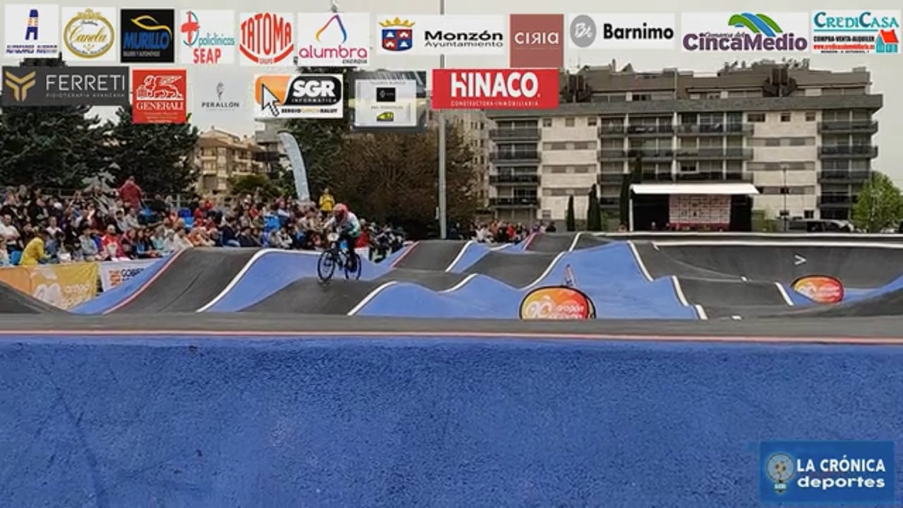 MONZÓN  ACOGIÓ DE  FORMA  BRILLANTE  EL INICIO  DE  LA  COPA  DE ESPAÑA  DE PUMPTRACK