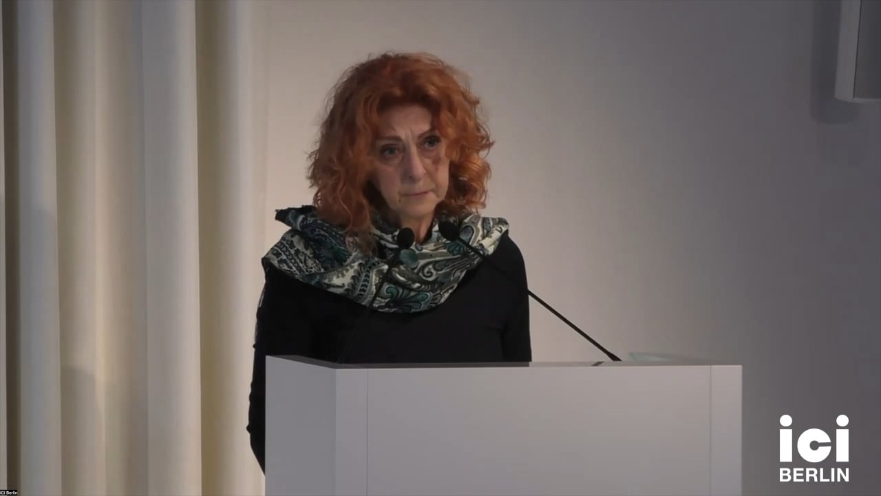 Talk by Maria Rosaria Marella