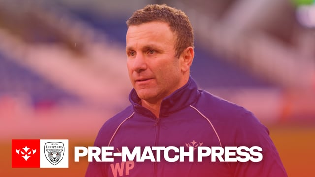 PRE-MATCH PRESS: Willie Peters talks Leigh, halfback battle and this Saturday's Quarter-Final