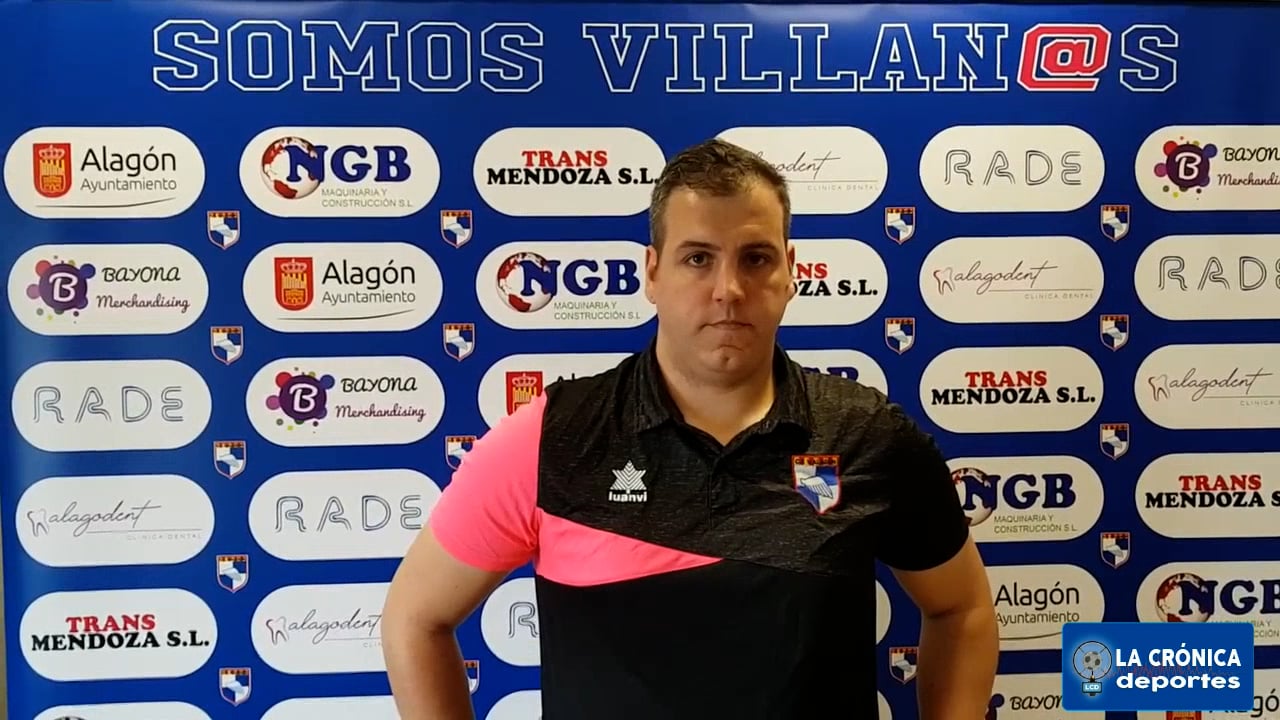 ADRIÁN SIERRA (Entrenador Alagón) CF Villa De Alagón 3-6 CD La Almunia / Jor. 27 - Preferente Gr 2