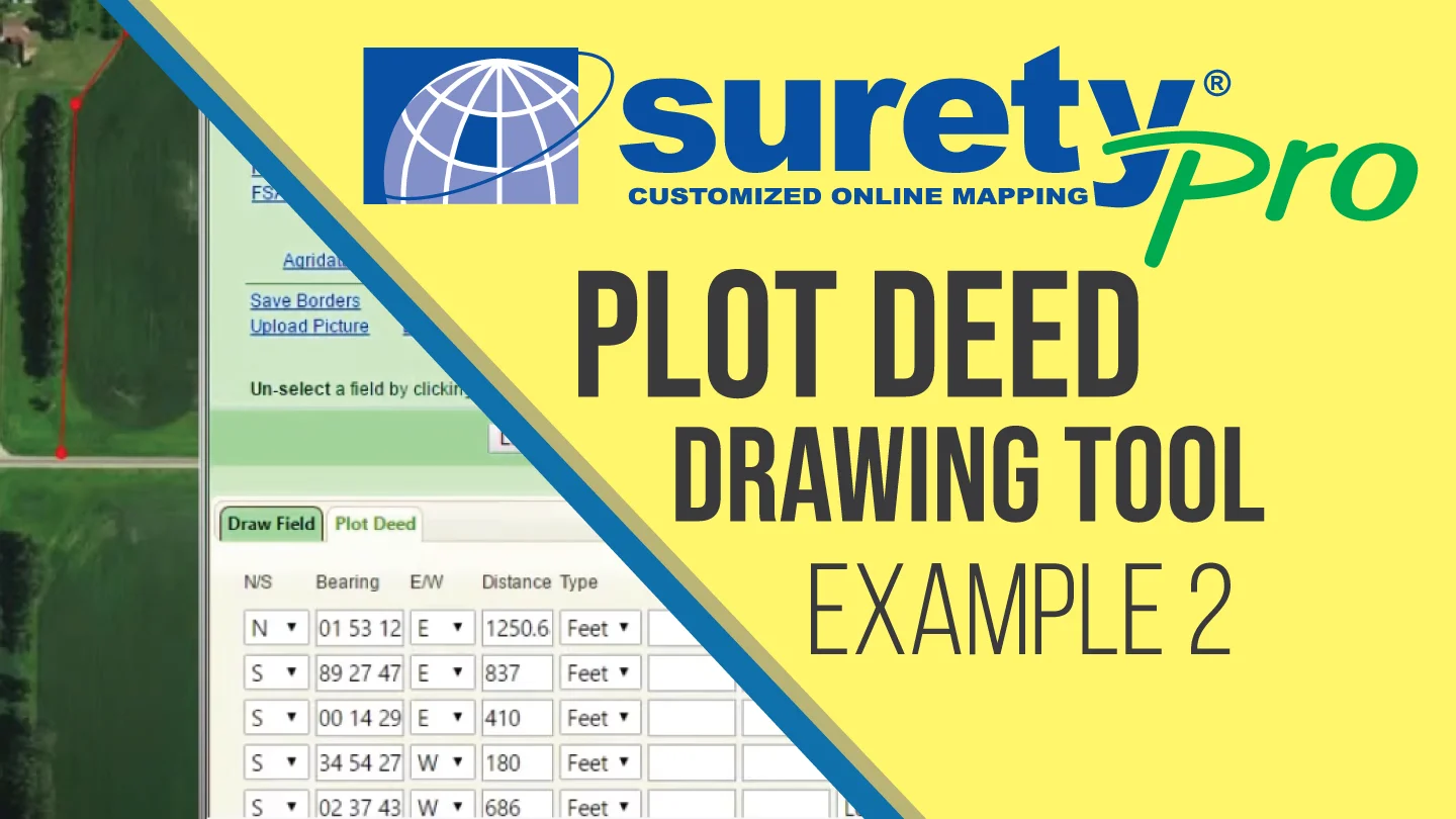 Plot Deed Drawing Tool (Example 2) - Surety® Pro Tutorial on Vimeo