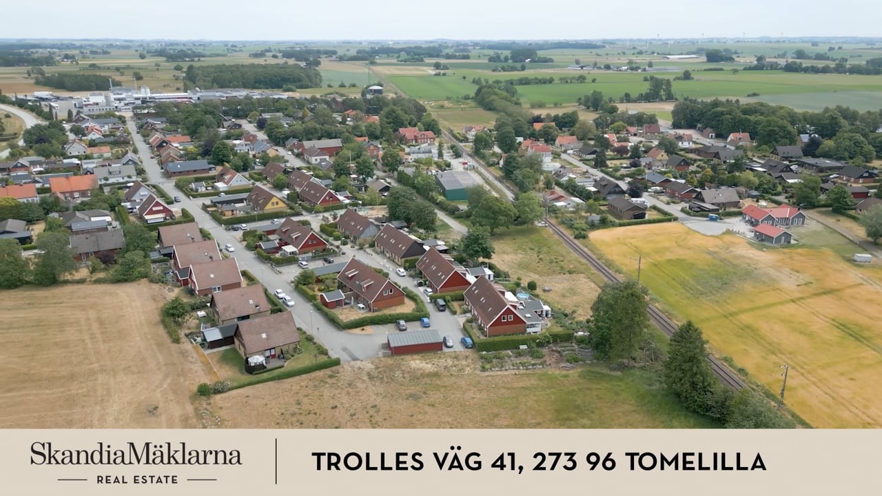 5 rum Kedjehus på Trolles väg 41 Tomelilla Tomelilla kommun