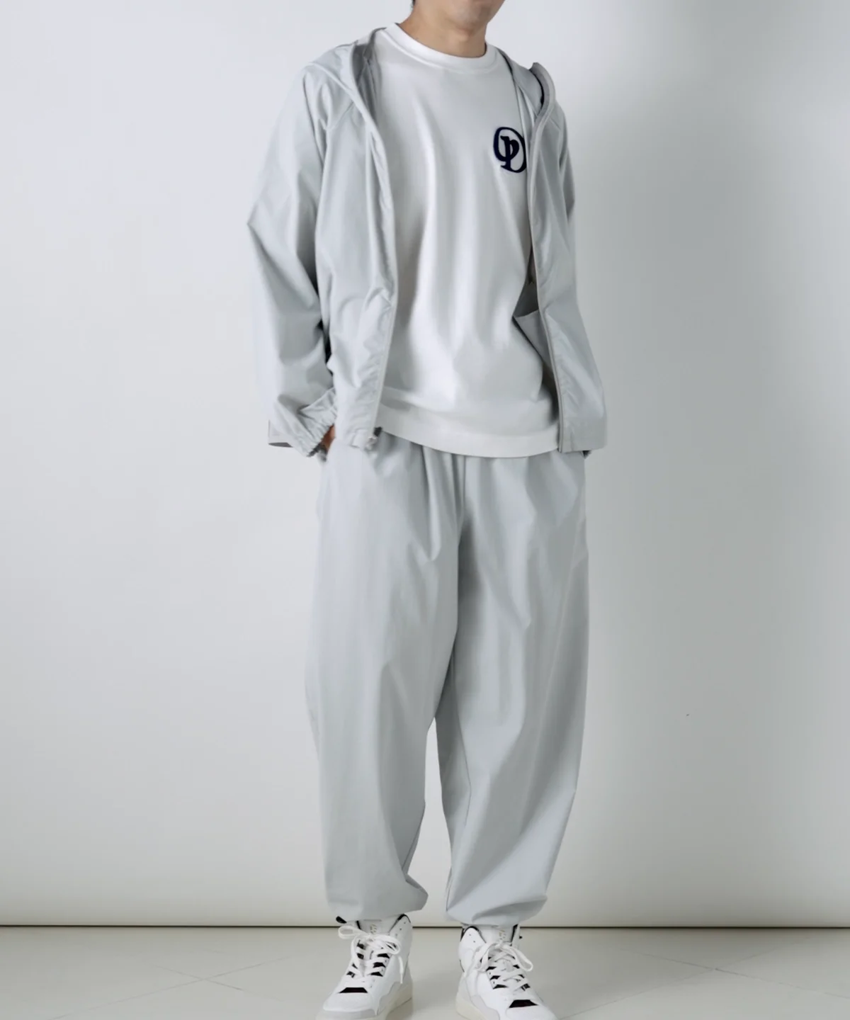 D/him ESSENTIAL ナイロンストレッチパーカー(SALE) OUTERS