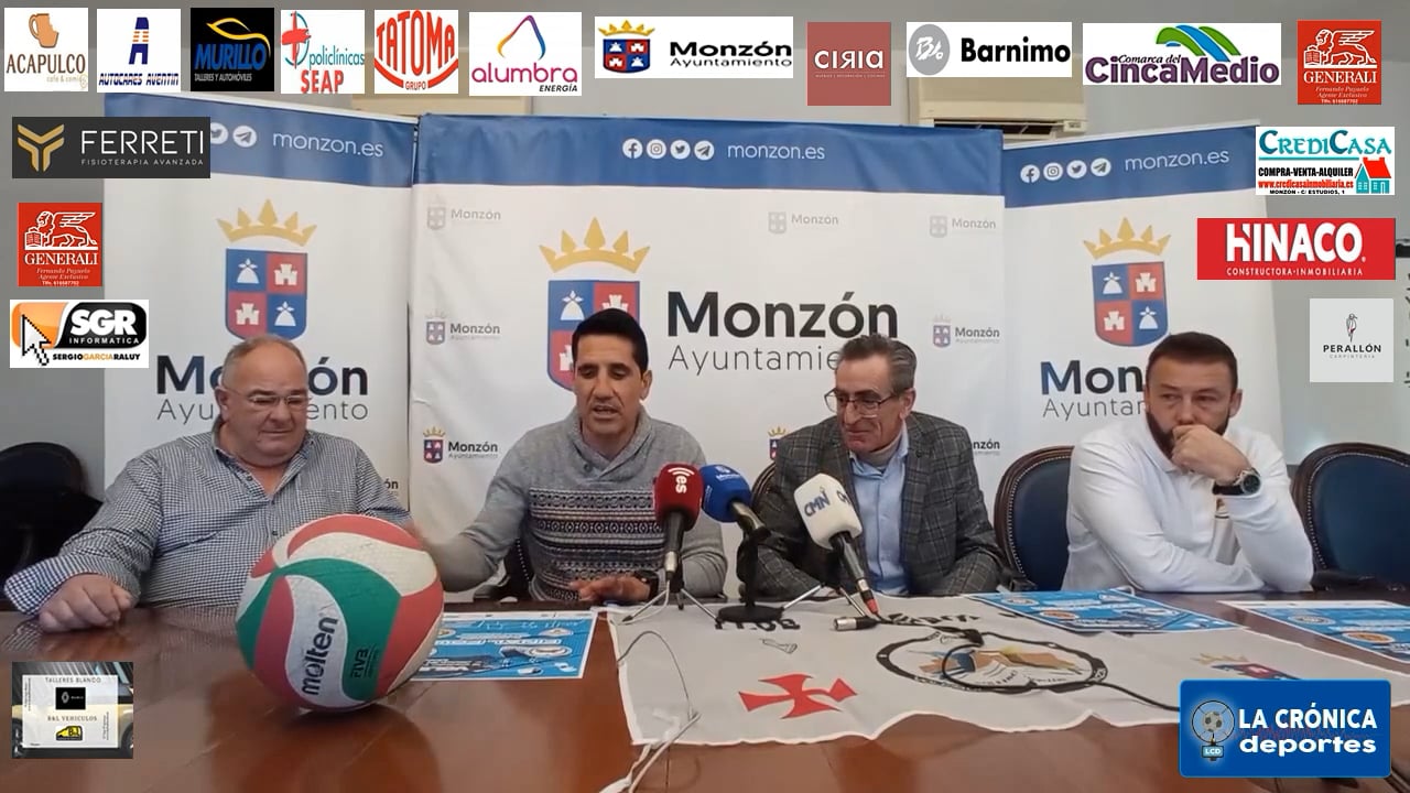 MONZÓN  ACOGERÁ  LA  FINAL FOUR DE VOLEIBOL DE 2ª AUTONÓMICA  EL CV MONZÓN INTENTARÁ  CON EL APOYO  DE SUS AFICIONADOS CONSEGUIR EL ASCENSO  ESTE PRÓXIMO DOMINGO 14 DE ABRIL