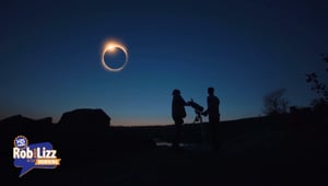 Strange Phenomenon During Monday's Eclipse