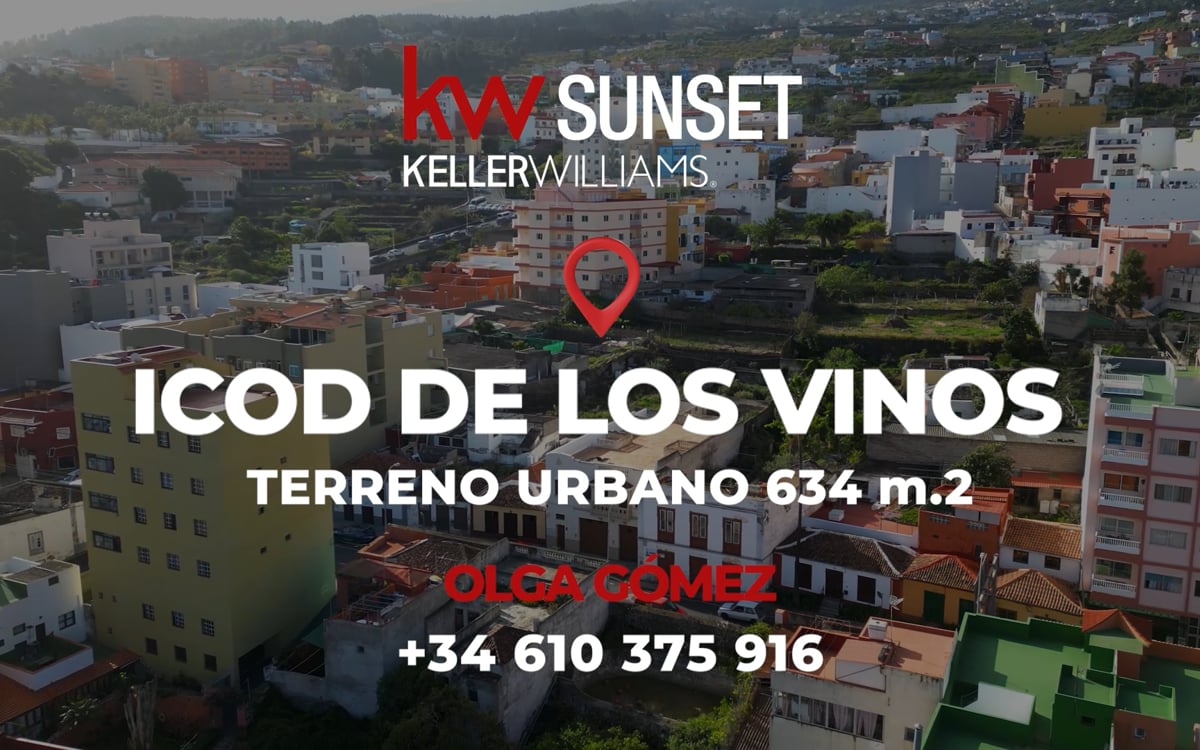 Plot for Sale in Icod de los Vinos