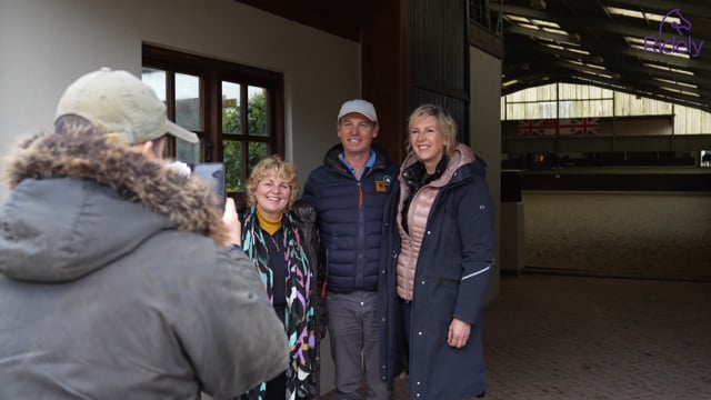 Our Competition Winners Meet Carl Hester!