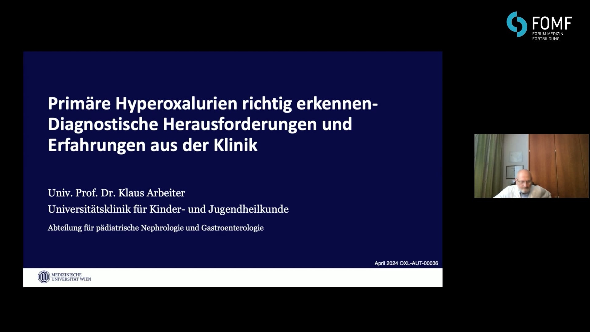 Primäre Hyperoxalurien richtig erkennen – Diagnostische Herausforderungen und Erfahrung aus der Klinik