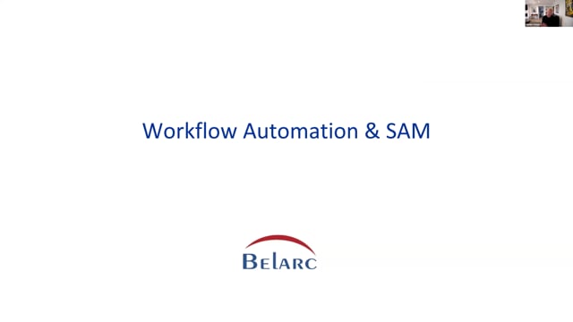Workflow Automation and SAM